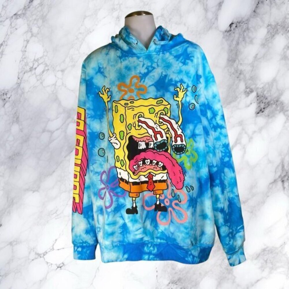 Dolls Kill x SpongeBob Silly N’ Trippy Oversized Sweater
